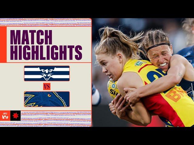 Geelong Cats v Kuwarna Highlights | Week 10, 2024 | AFLW