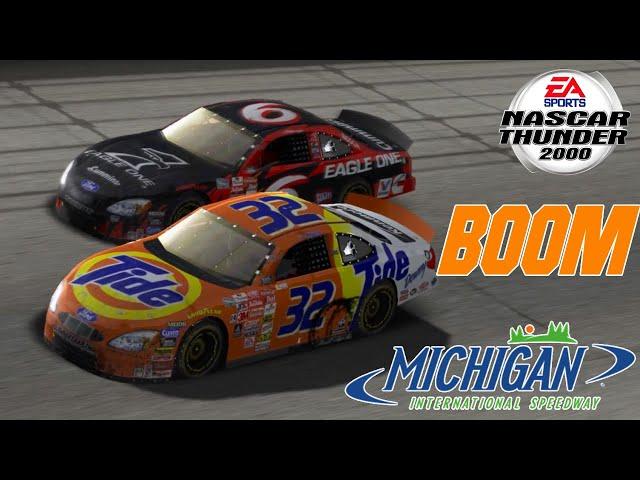 LAST LAP BATTLE FOR THE WIN! | NASCAR Thunder 2000