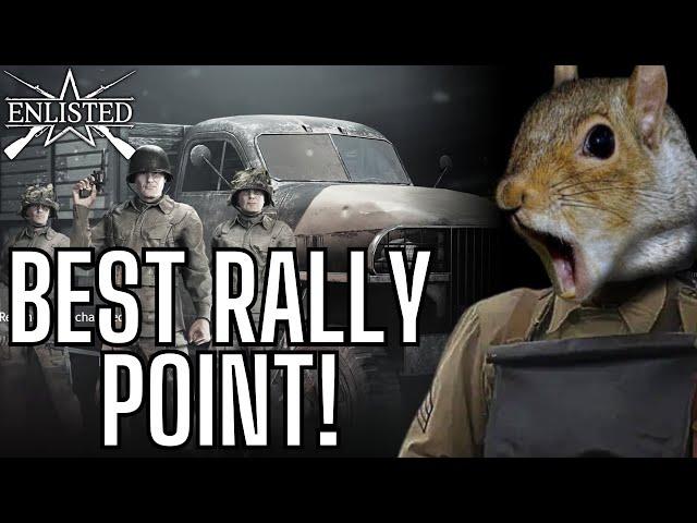 Trying out Mobile Rally Points! (Enlisted Gameplay)