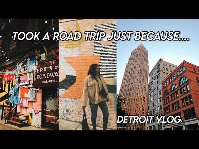 Visiting Detroit for the First Time! | DETROIT VLOG