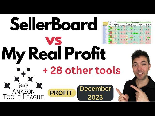 The BEST Amazon Profit Tracker App for Beginners in 2024? Review of Sellerboard vs My Real Profit