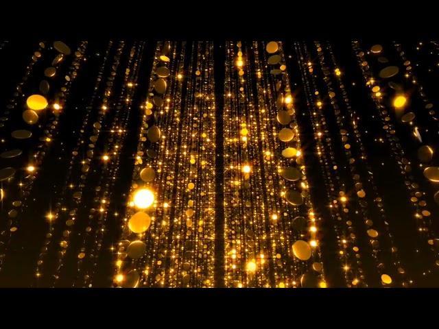 Gold Vj Loop and Background motion video FREE Download New 2024