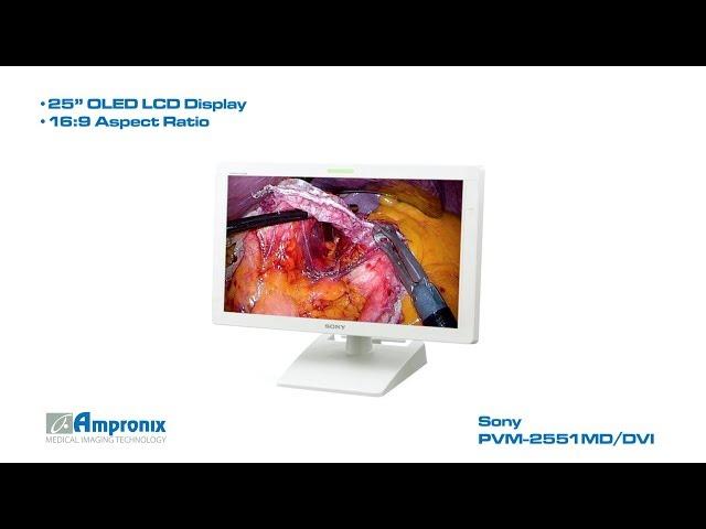 Sony PVM-2551MD/DVI OLED Display Monitor Screen Sales | Service | Repair | Exchange | Replacement