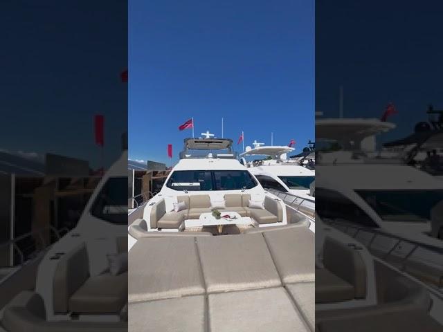 Azimut 78 Fly at FLIBS #shorts #youtubeshort #short Email: TS@FLYachtPro.com