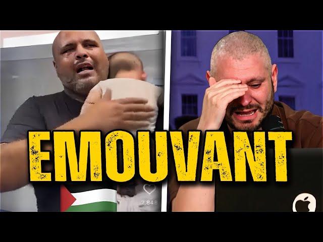UN YOUTUBER JUIF AMÉRICAIN PLEURE DE CHAGRIN POUR LES VICTIMES DE PALESTINE 