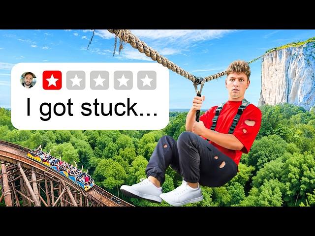 I Tested 1-Star Theme Parks!