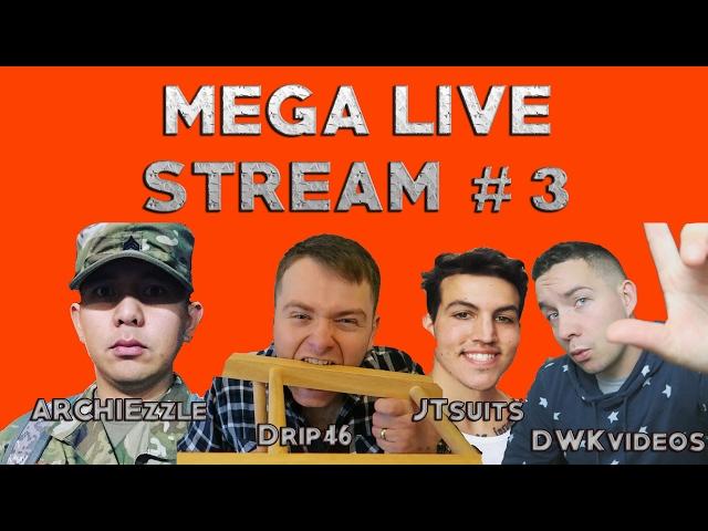 ARMY vs NAVY ARCHIEzzle, Drip46, JTsuits, DWK, NickyMGTV & Ericka Bernie Livestream!