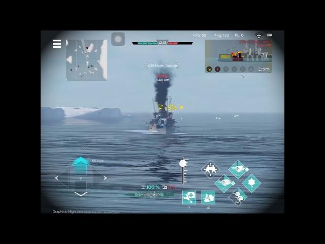 WT Mobile: USS Alaska | 268k, 4 kills