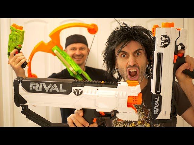 NERF RIVAL vs NERF ZOMBIE STRIKE! Which is BETTER?