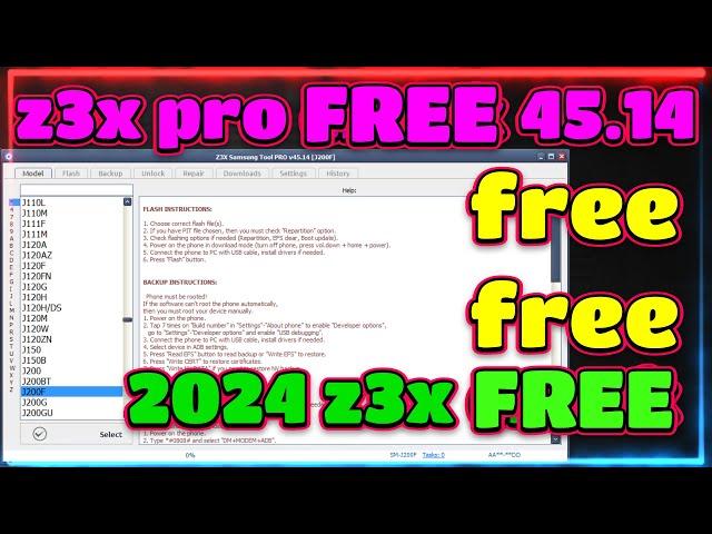 Samsung z3x pro Cr4ck without box 2024 ||Samsung tool pro Cr4ck with loader 2024 | Z3x pro box Cr4ck