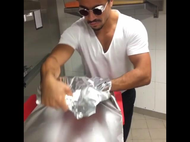 NUSRET Salt Bae SaltBae Salt Man style NO.1 Gone Viral!!