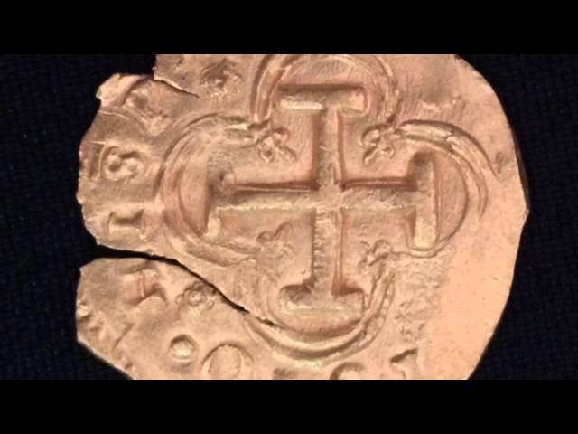 Rare coins from the 1715 Treasure Fleet