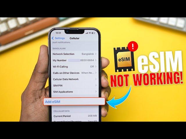 Fix eSIM Not Working, Not Showing, or Missing on iPhone | Fix eSIM on iPhone