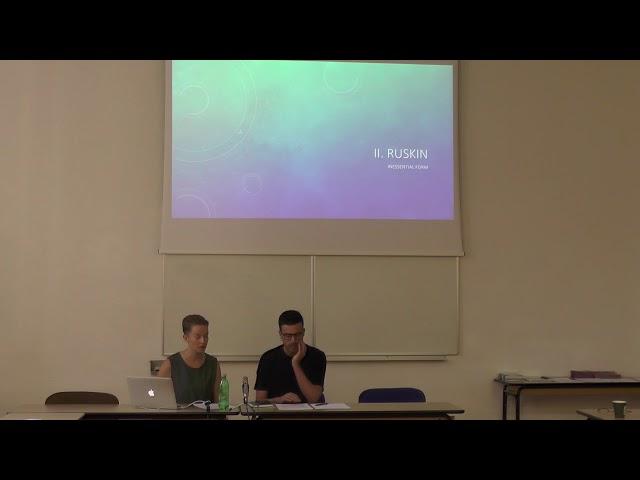 Pearl Brilmyer & Filippo Trentin : Inessential Forms – Ruskin, Warburg, Focillon