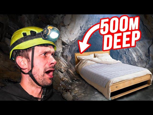 Sleeping In The Deepest Bed In The World