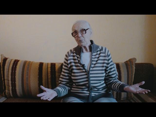 Valentina Naskavets talks about her father Stiepan - WWII veteran from Belarus. May 2020.