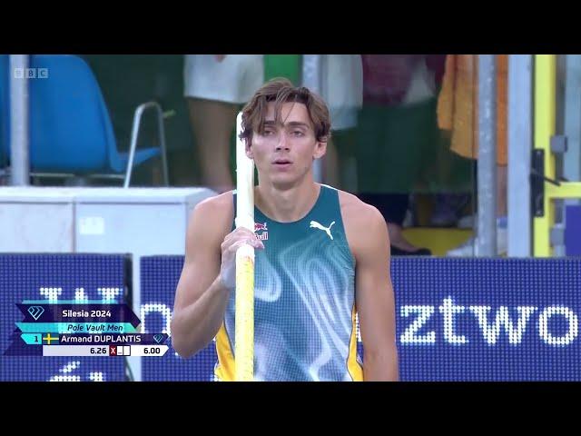 Mondo Duplantis 6.26 Pole Vault WORLD RECORD In Silesia 2024 HD