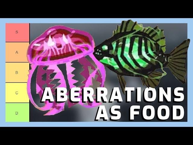 Ranking DREDGE Aberrations As FOOD || Tier List