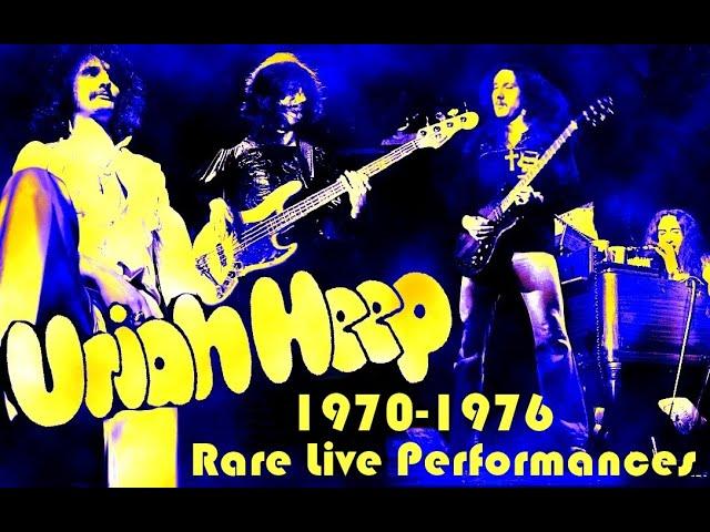 Uriah Heep - Rare Live Performances 1970 - 1976