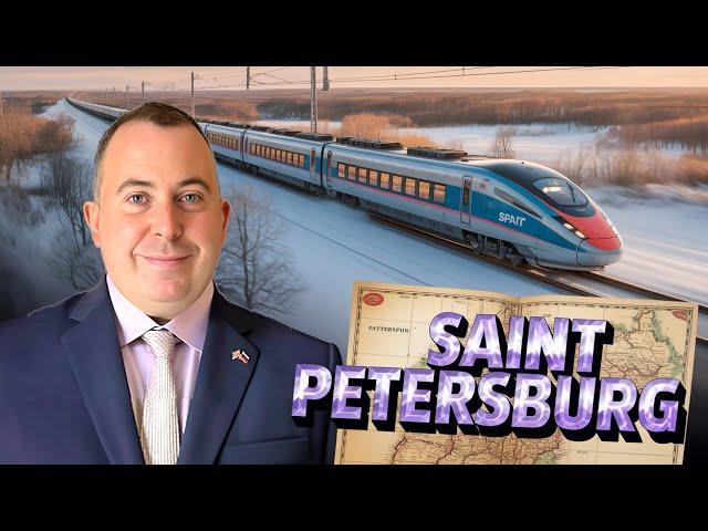 Russia’s Venice!  Sapsan Train + River Cruise in Stunning Saint Petersburg 