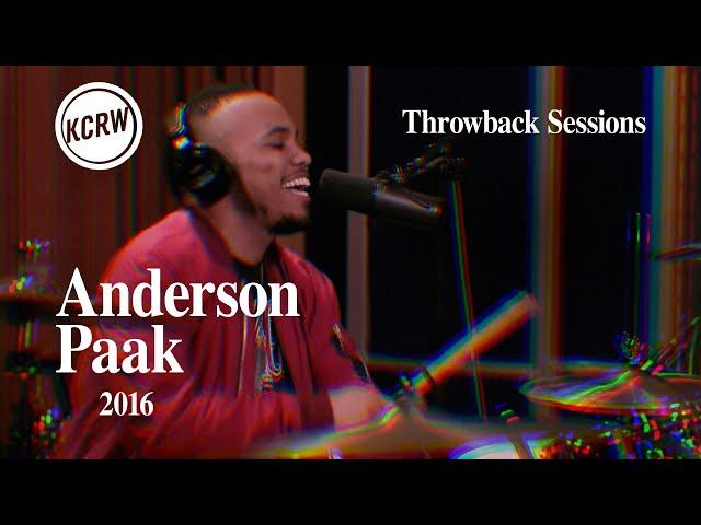 Anderson Paak - Full Performance - Live on KCRW, 2016