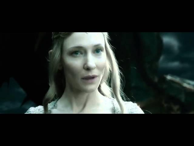 Galadriel saving Gandalf in Dol Goldur - The Hobbit Battle of the Five Armies Deleted Scene [HQ]