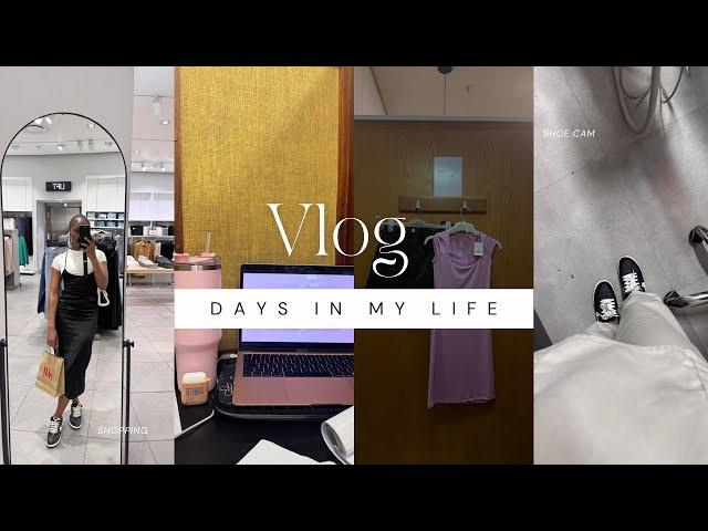 #vlog: little bit of studying + shopping + mini haul