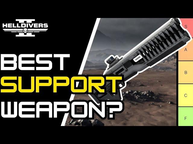 Ranking Every Support Weapon After BUFFDIVERS Patch 1.001.100