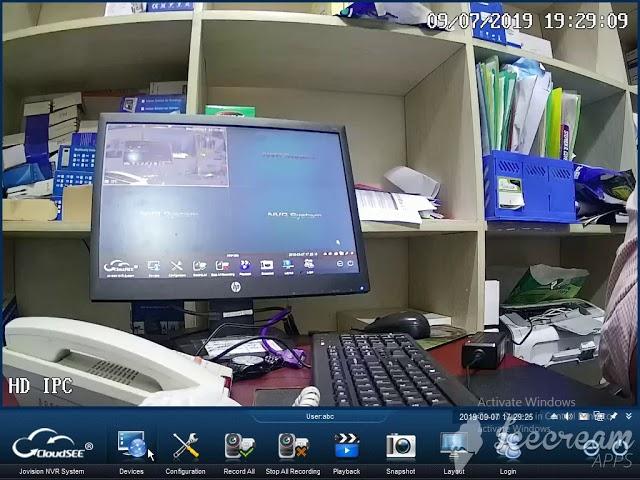 Jovision wifi camera configuration in PC software