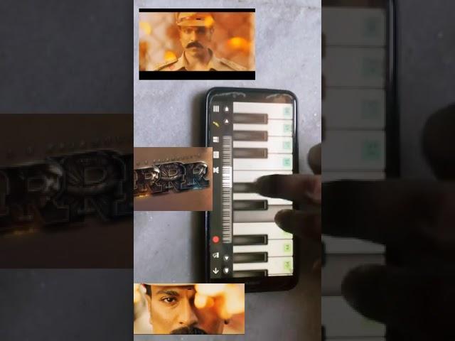 RRR ramcharan entry bgm piano