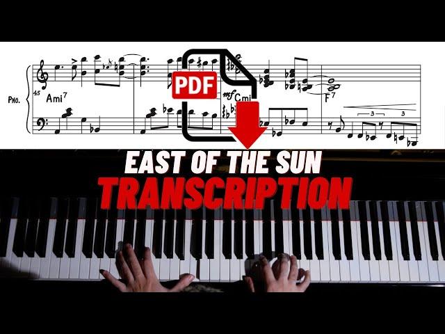 Bijan Taghavi - Transcription - East of the Sun (Solo Piano)