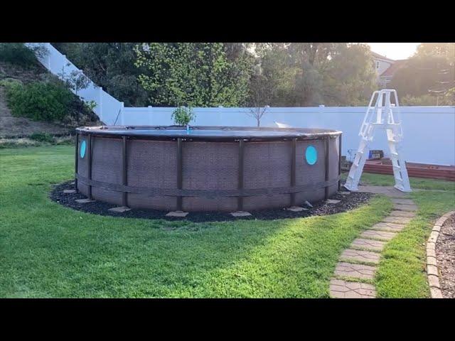 3rd Season Update- Coleman 18x48 Power Steel Swim Vista II Above Ground Pool