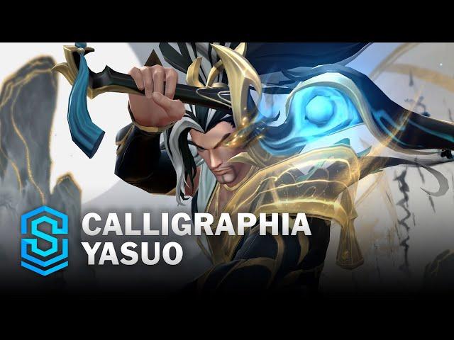 Calligraphia Yasuo Wild Rift Skin Spotlight