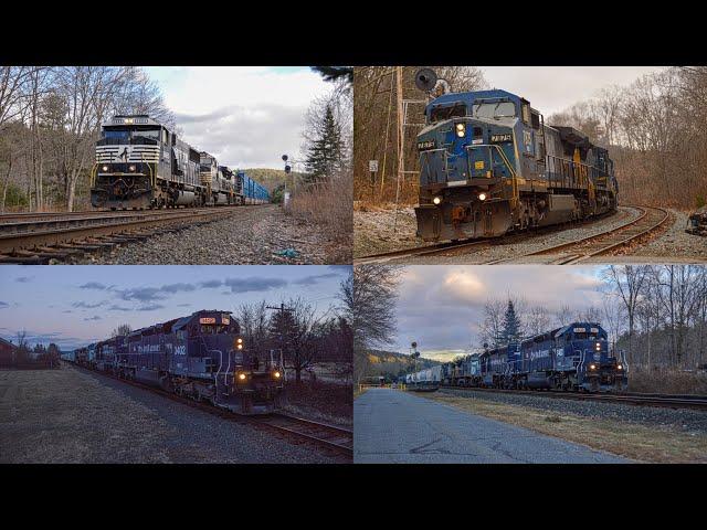 First Trains of 2025! EDPW/PWED with MEC SD40-2 3402! (1/3/25)