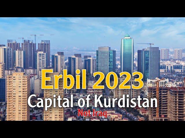 Erbil city  The newest look of the city towers (NotIraq) #erbil #hawler #kurdistan #2023 #اربیل