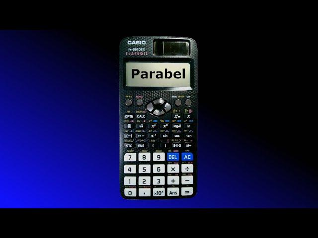 Nullstellen und Scheitelpunkt einer Parabel mit Taschenrechner | CASIO fx-991DE X