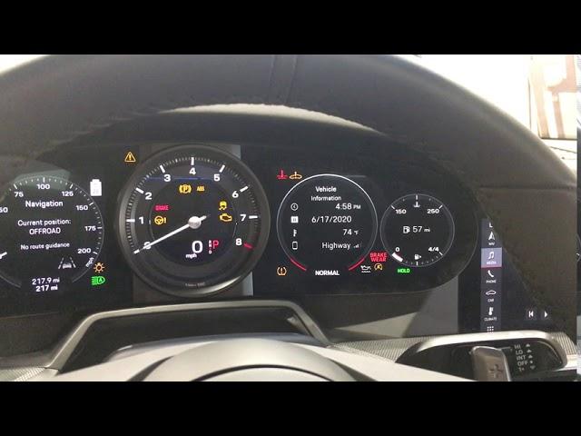 2020 Porsche 911 Escort Radar Interface