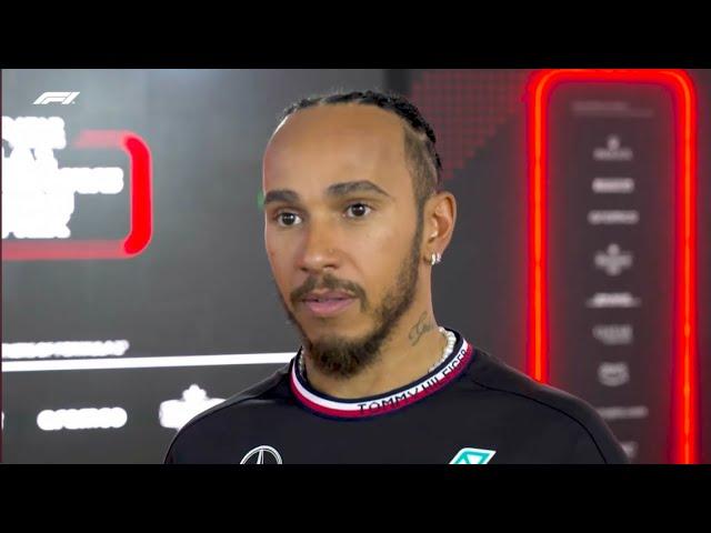 Lewis Hamilton POST Baku Qualifying RACE interview