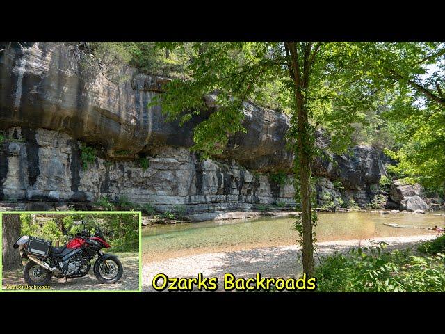 Hidden Treasures Discovered Deep in Arkansas' Ozark National Forest on the 2019 Suzuki V-Strom 650XT