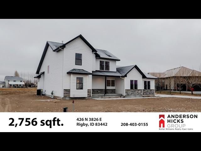 Stunning New Home for Sale in Rigby, Idaho | 2,756 sqft | Anderson Hicks Group