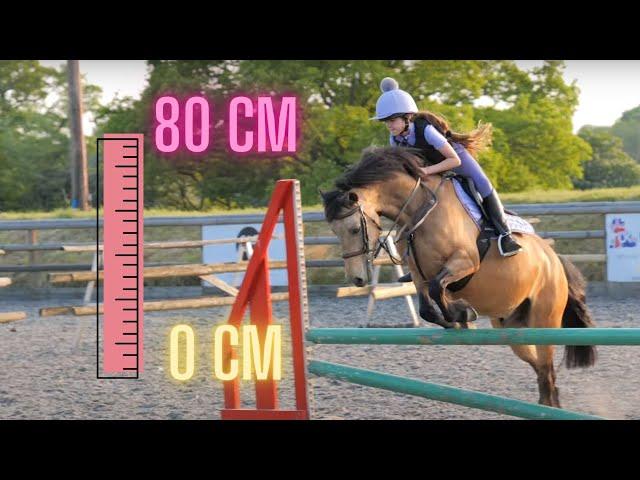 NATALIA'S HIGH JUMP TRIUMPH: THE STORY OF PERSEVERANCE ON PONY LOUIS