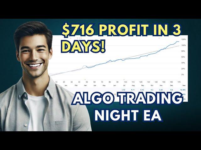 3-Day Profit Surge: $716 with Algo Night Trader’s Safe Trading Strateg