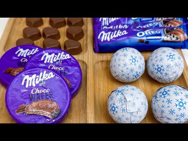 Milka Platter || Filling platter with Milka sweets 