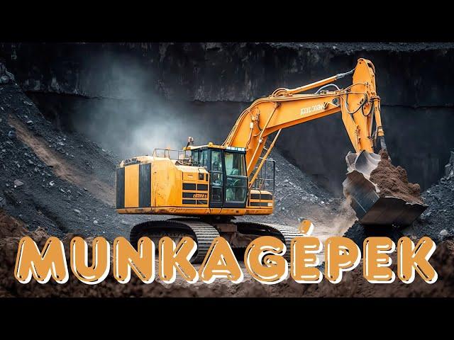 Munkagépek - Munkagépek gyerekeknek