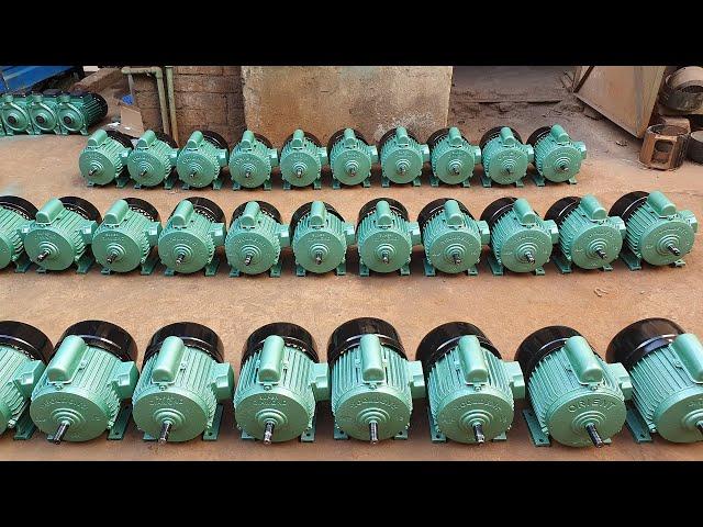 How Electric Motor Making in Factory | Amazing Motor Manufacturing Process