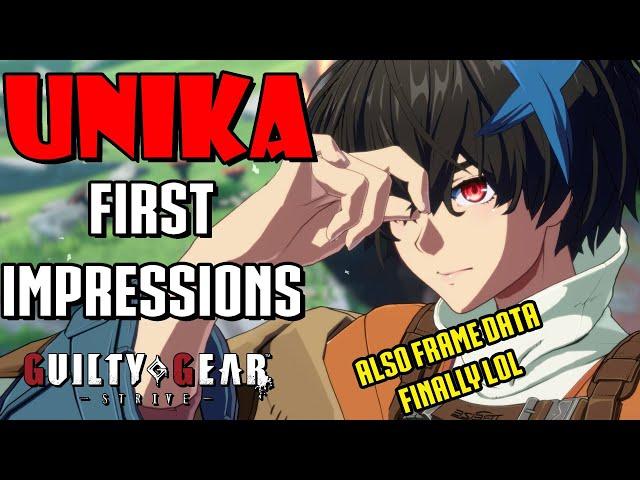 Unika has arrived to Save the Future of Guilty Gear Strive