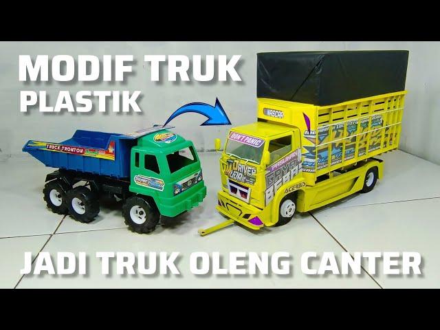 Modif Truk Plastik Jadi Truk Oleng Canter