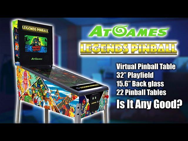 Legends Pinball Machine Review- Awesome Virtual Pinball From At Games!