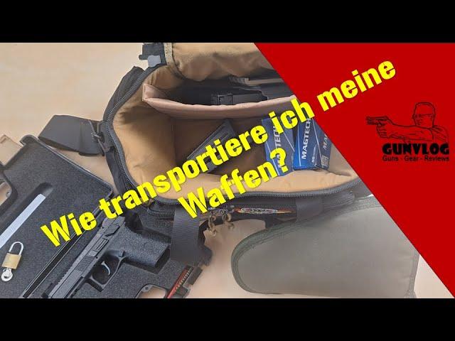 Wie transportiere ich meine Waffen?