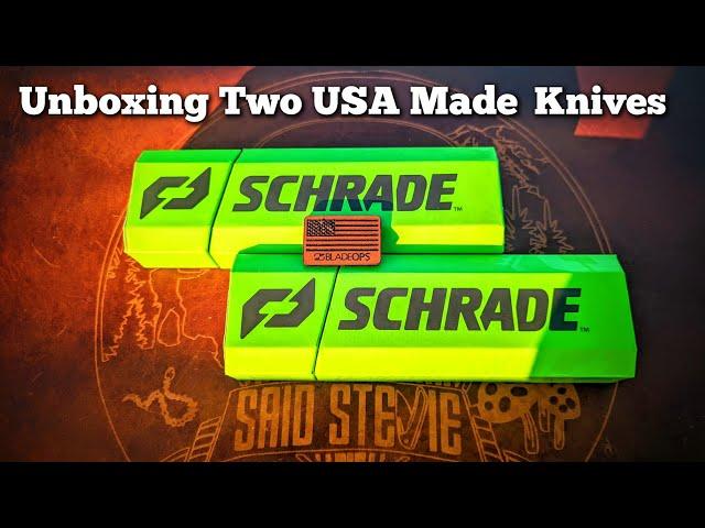 Unboxing Two USA Made Knives From @bladeops